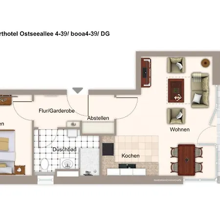 Ostseeallee Ostseeallee 4-39 Lejlighed Boltenhagen (Ostseebad)