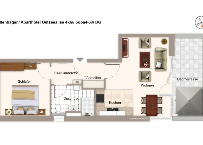 Ostseeallee Ostseeallee 4-39 Apartman Boltenhagen